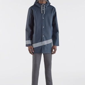 Stutterheim x Band of Outsiders Stockholm Unisex Raincoat RARE